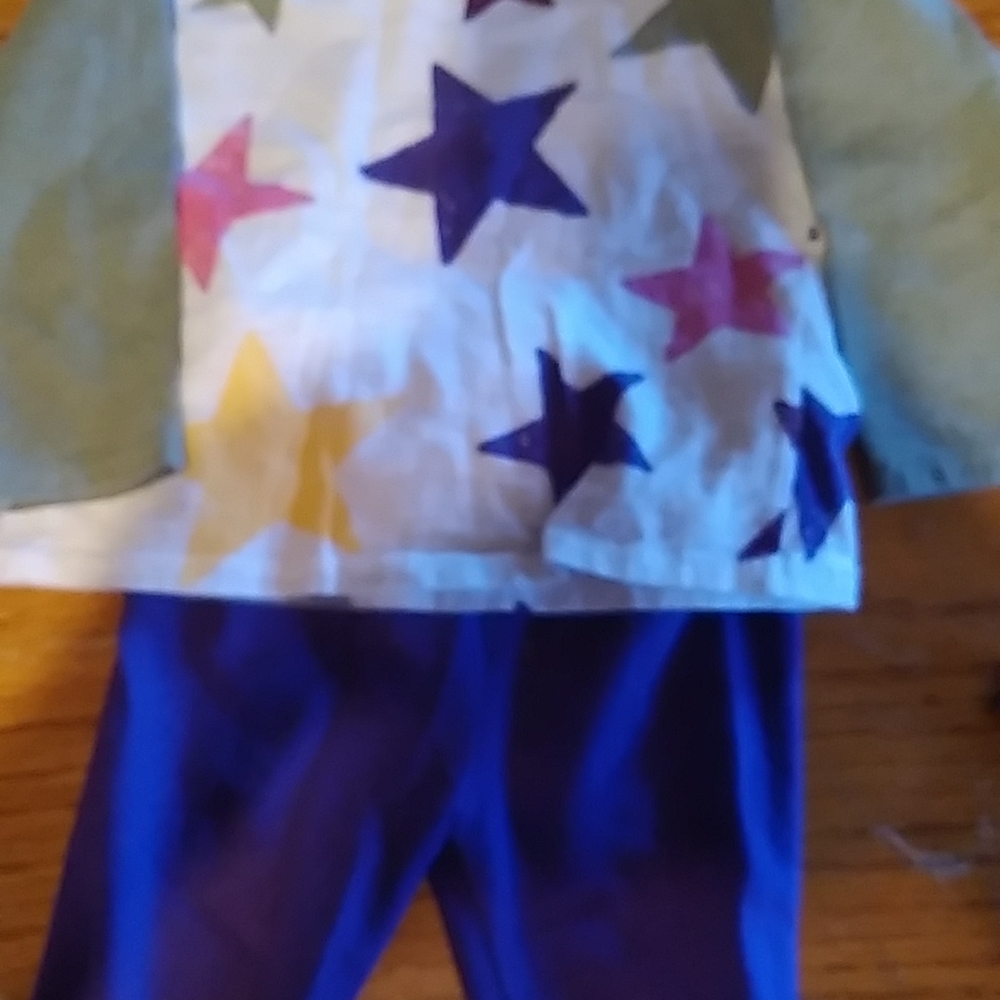 Little girls star outfit